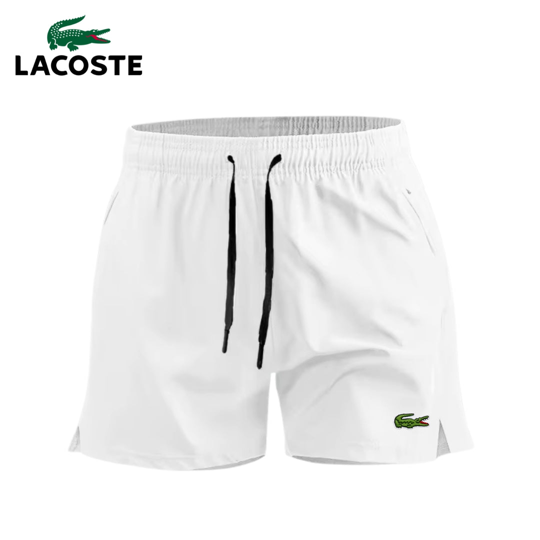 LACOSTE – Elegant Quick-Dry Swim Trunks