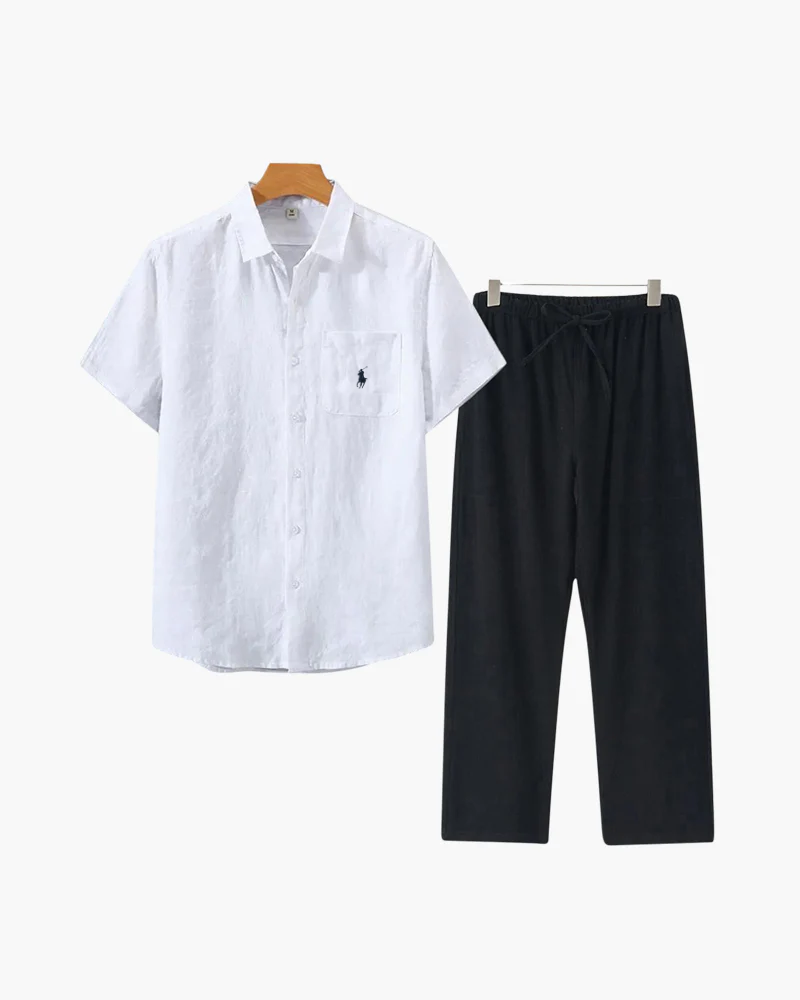 R. Ꮮаᴜгеn Linen Combo (Shortsleeve)