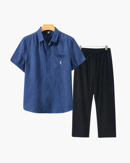R. Ꮮаᴜгеn Linen Combo (Shortsleeve)