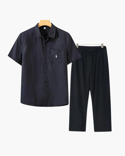 R. Ꮮаᴜгеn Linen Combo (Shortsleeve)