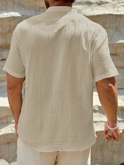 Rolph Linen – Summer Linen Fabric Shirt