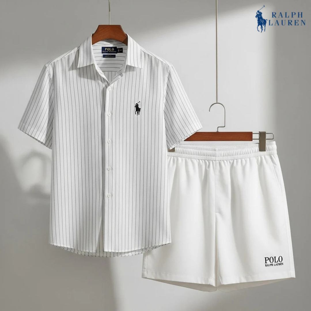 R. Ꮮаᴜгеn Classic Summer Set – Shirt & Shorts
