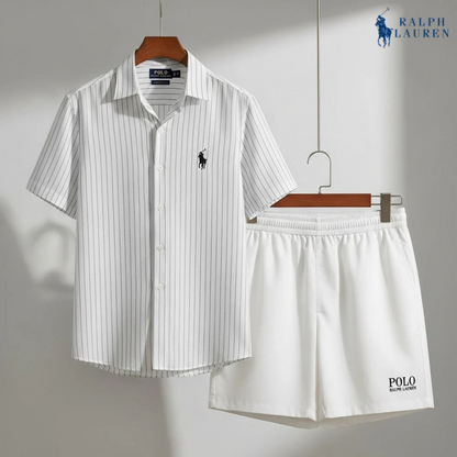 R. Ꮮаᴜгеn Classic Summer Set – Shirt & Shorts