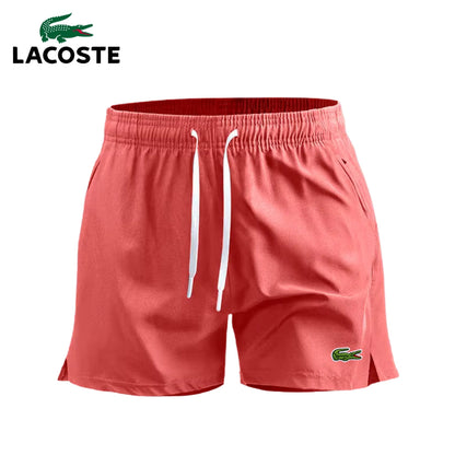 LACOSTE – Elegant Quick-Dry Swim Trunks
