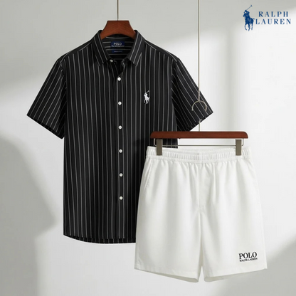 R. Ꮮаᴜгеn Classic Summer Set – Shirt & Shorts
