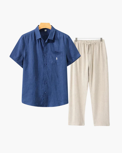R. Ꮮаᴜгеn Linen Combo (Shortsleeve)
