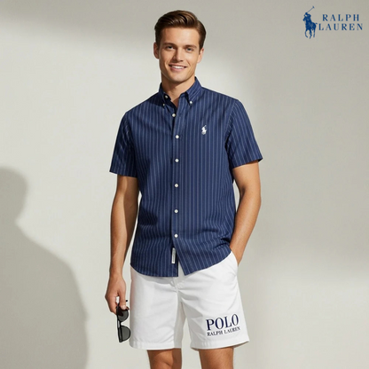 R. Ꮮаᴜгеn Classic Summer Set – Shirt & Shorts