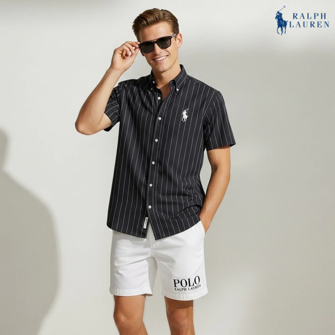 R. Ꮮаᴜгеn Classic Summer Set – Shirt & Shorts