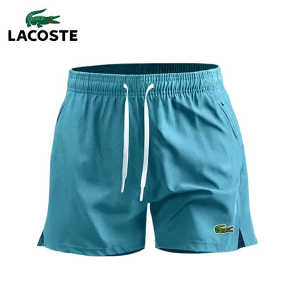LACOSTE – Elegant Quick-Dry Swim Trunks