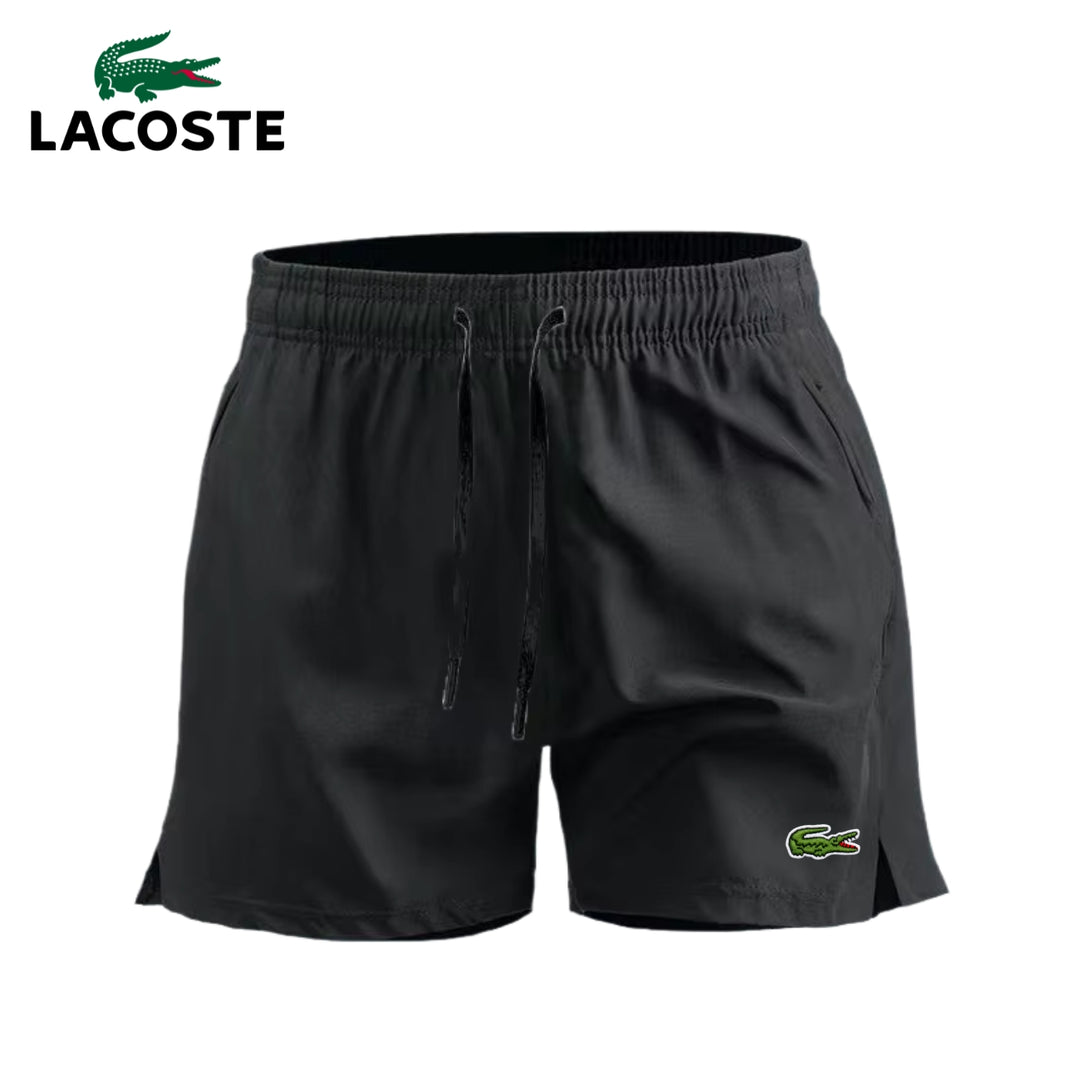 LACOSTE – Elegant Quick-Dry Swim Trunks