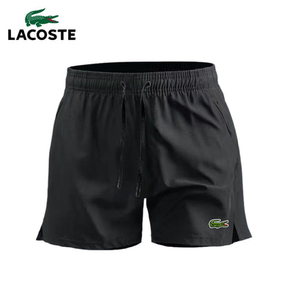 LACOSTE – Elegant Quick-Dry Swim Trunks