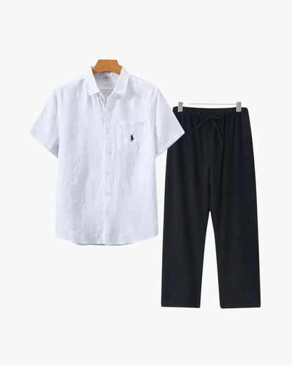 R. Ꮮаᴜгеn Linen Combo (Shortsleeve)