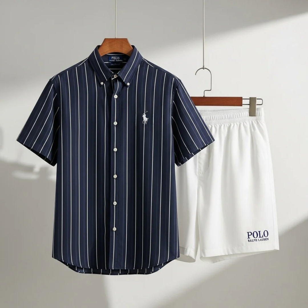 R&L Classic Summer Set – Shirt & Shorts