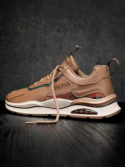 H. Βօѕѕ Essential Men's Premium Sneakers + Free Essential Class Boss Watch