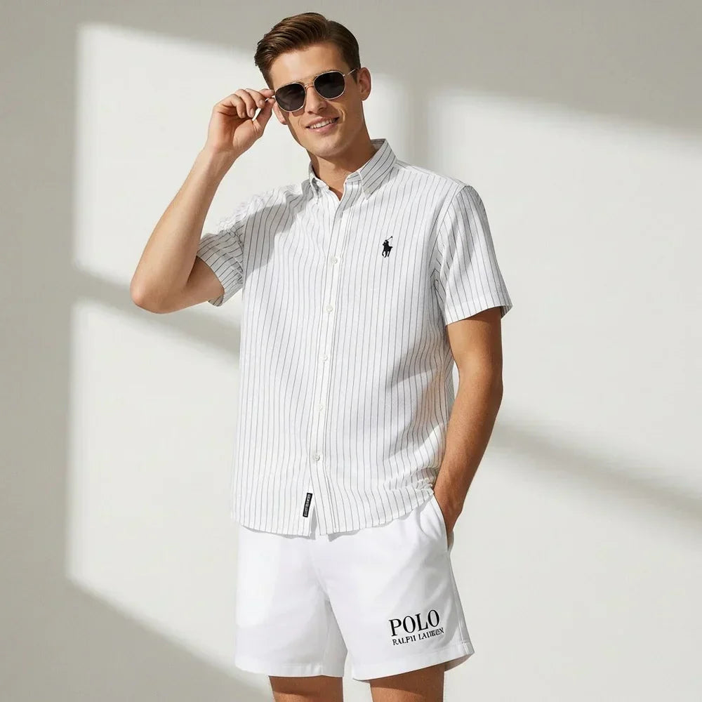 R&L Classic Summer Set – Shirt & Shorts