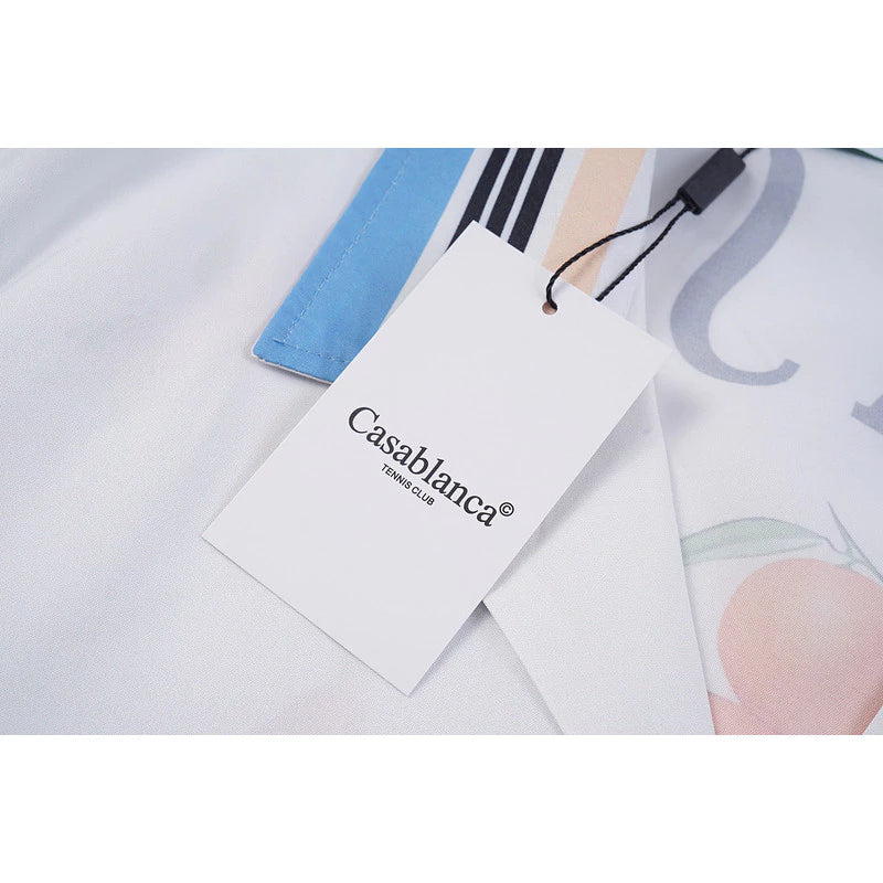 Casa Way Grand Prix Riviera Silk Shirt & Shorts Set