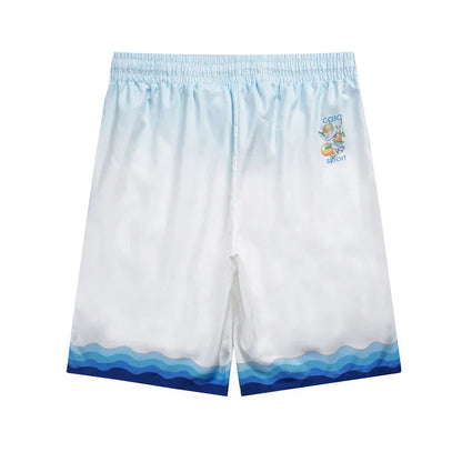 Casa Sport Capri Vista Silk Shirt & Shorts Set