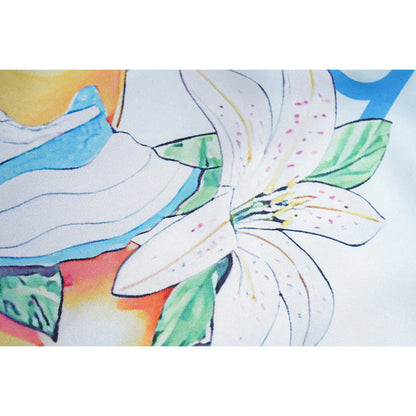 Casa Sport Capri Vista Silk Shirt & Shorts Set