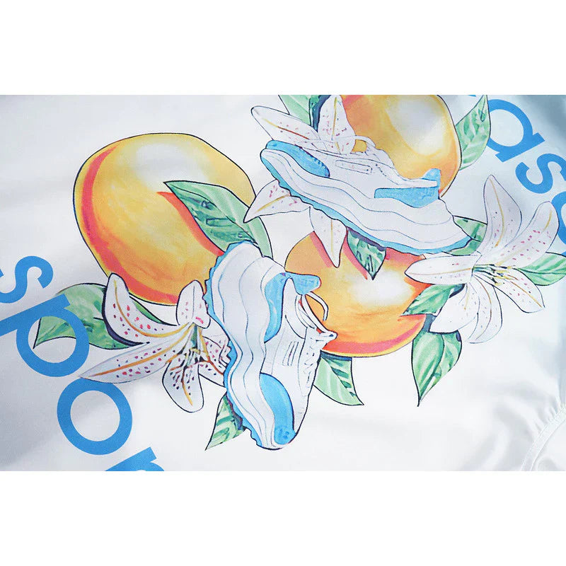 Casa Sport Capri Vista Silk Shirt & Shorts Set